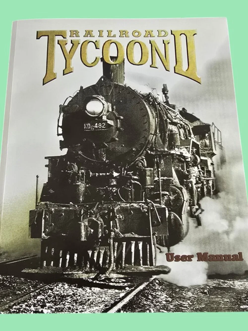 Railroad Tycoon II 2 (Poptop, 1998) CD-ROM Big Box Strategy Sim Game